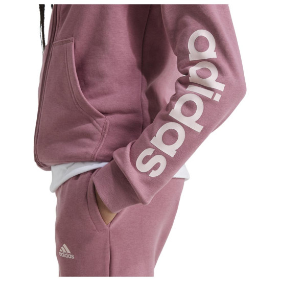 Adidas Παιδική ζακέτα Essentials Linear Logo Full-Zip Hoodie